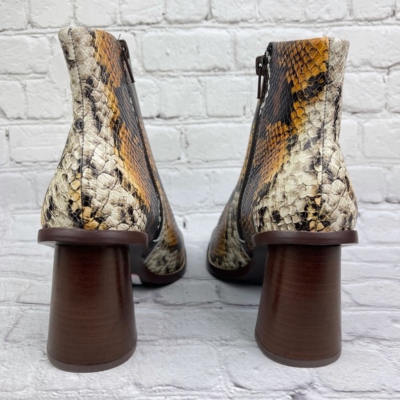 NWOB Gibson & Latimer Vina Snake Embossed Booties - Picture 9 of 12
